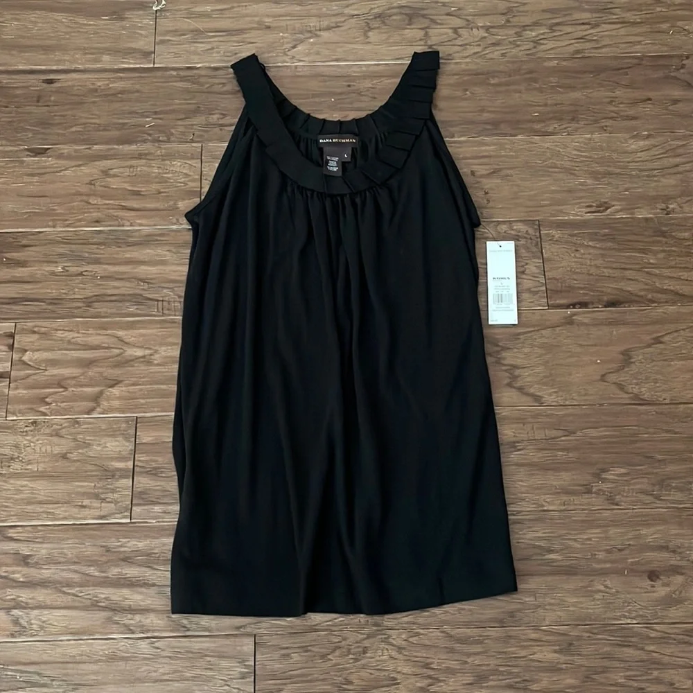 Dana Buchman Sleeveless Shirt - Picture 1 of 6